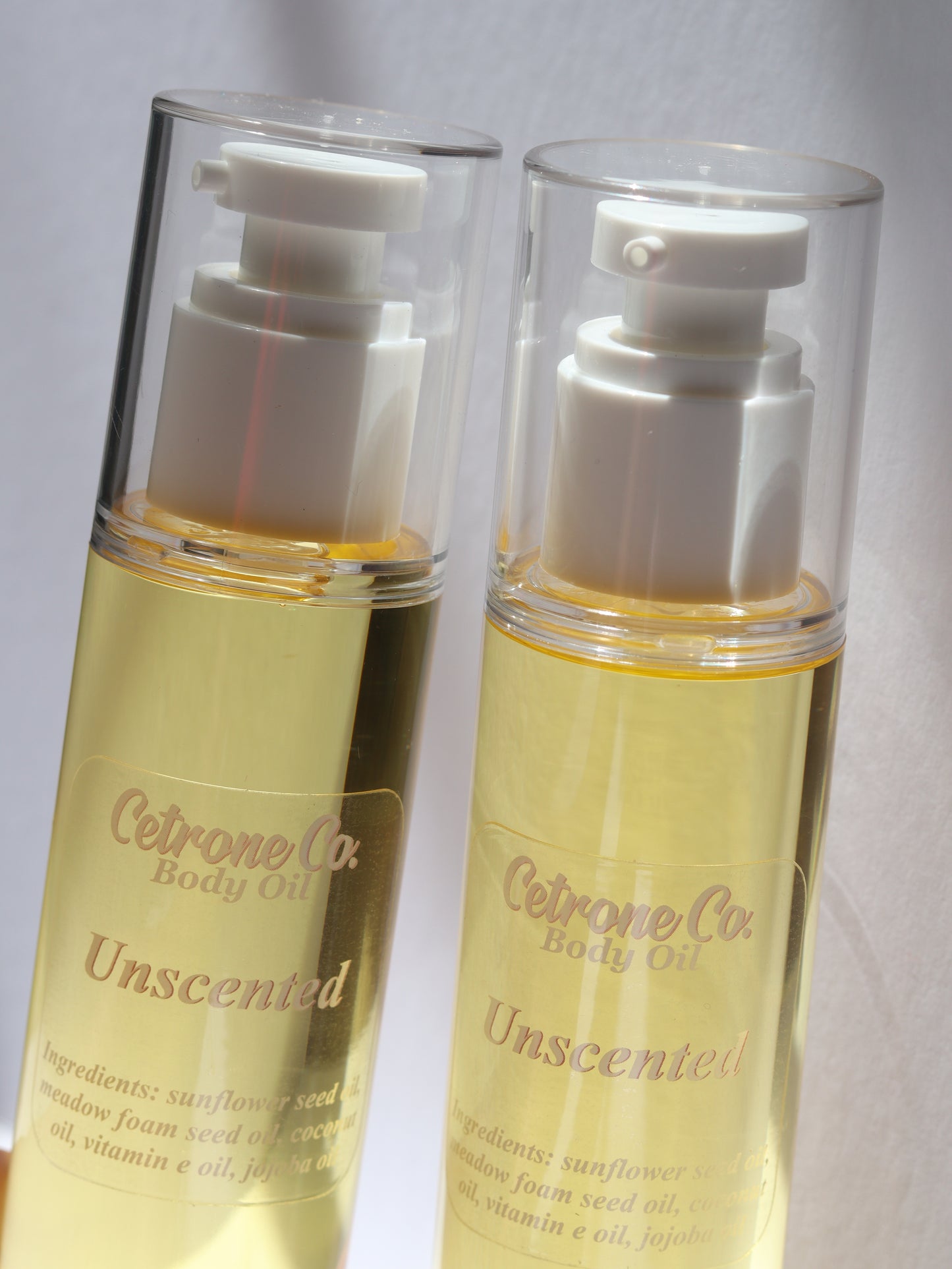 Unscented Body Oil